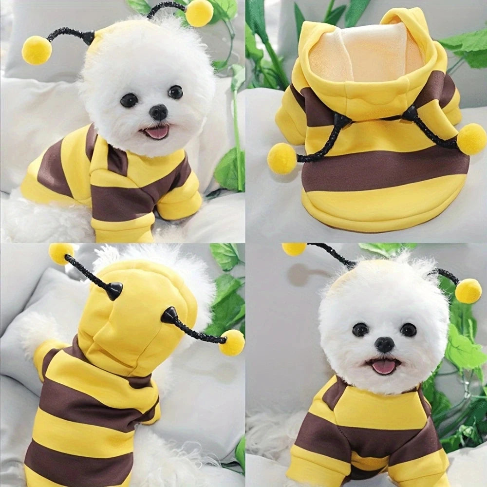 Bee Costume Pet Hoodie